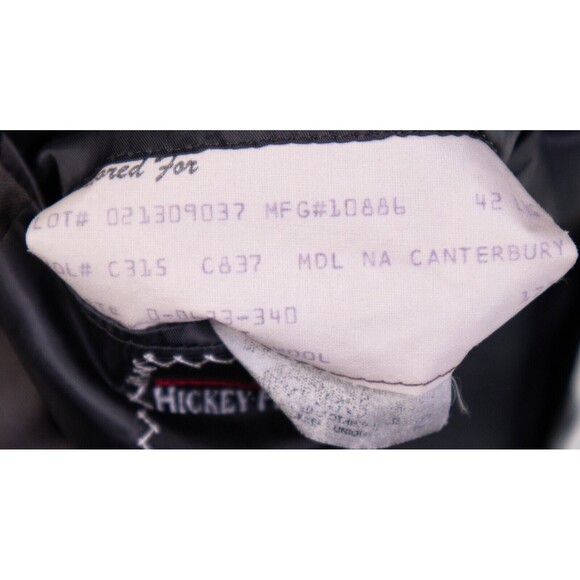 Hickey Freeman Mens 42L 2btn Brown Wool Blazer Sport Coat Suit Jacket Striped - Picture 11 of 13